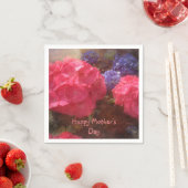 Gelukkige Moederdag Hydrangeas Servet (Insitu)