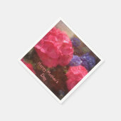 Gelukkige Moederdag Hydrangeas Servet (Hoek)