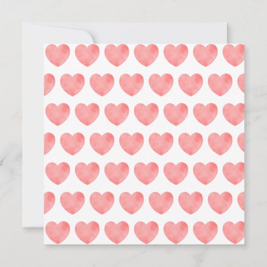 Gelukkige moederdag in roze hart, moeder liefde (Achterkant)