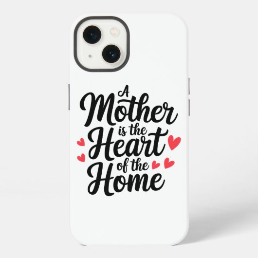 Gelukkige Moederdag iPhone Hoesje (Achterkant)