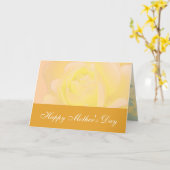 Gelukkige moederdag kaart (Gele Bloem)