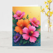Gelukkige Moederdag  Kaart (Gele Bloem)