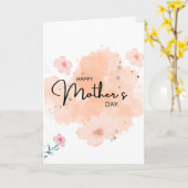 Gelukkige Moederdag  Kaart (Gele Bloem)