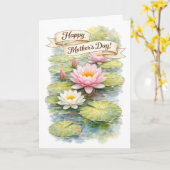 Gelukkige Moederdag  Kaart (Gele Bloem)