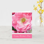 Gelukkige Moederdag Kaart (Gele Bloem)