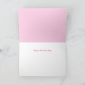 Gelukkige Moederdag Kaart (Binnen)