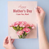 Gelukkige Moederdag Kaart Bloemen Moederdag Gift (Hand)