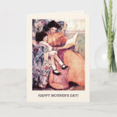 Gelukkige Moederdag  Kunst Aangepaste Kaart (Voorkant)