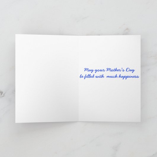 Gelukkige Moederdag lachende Varken Kaart (Binnen)