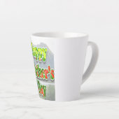 Gelukkige Moederdag Latte Mok (Rechterhoek)