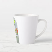 Gelukkige Moederdag Latte Mok (Rechts)