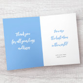 Gelukkige Moederdag Mama Foto Lief Hart Blauw Kaart