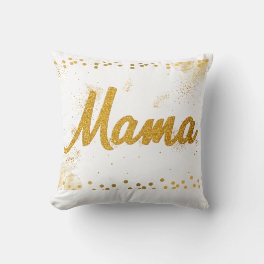 Gelukkige Moederdag (Mama) Kussen (Voorkant)