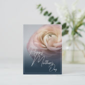 Gelukkige Moederdag met Big Pink Rose (Staand voorkant)