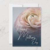 Gelukkige Moederdag met Big Pink Rose (Voorkant)