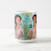 Gelukkige Moederdag met kinder Koffiemok (Center)