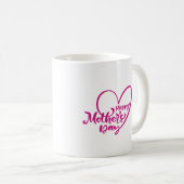 Gelukkige Moederdag met mijn liefde Koffiemok (Voorkant rechts)