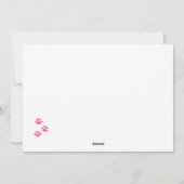 Gelukkige Moederdag Mooie Bloem Honden Foto Collag Feestdagenkaart (Achterkant)