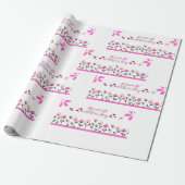 Gelukkige Moederdag multi Kleur Ontwerp Cadeaupapier (Uitgerold)
