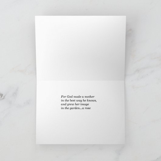 Gelukkige Moederdag Mum Kaart (Binnen)