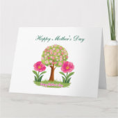 Gelukkige Moederdag, Nature Design Kaart (Voorkant)