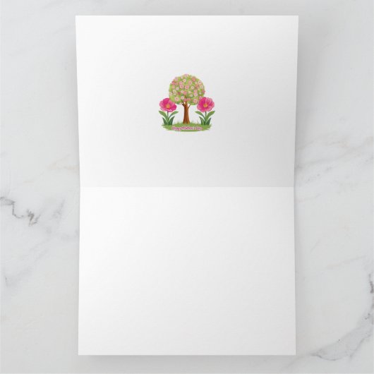 Gelukkige Moederdag, Nature Design Kaart (Binnen)