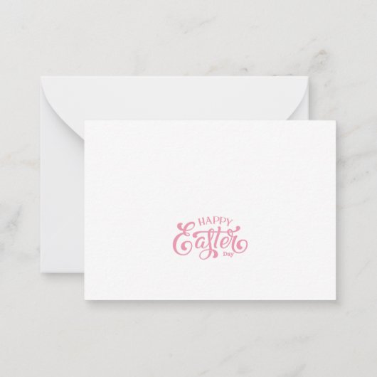 Gelukkige Moederdag Notitiekaartje (Achterkant)