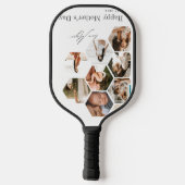 Gelukkige Moederdag Pickleball Paddle (Achterkant)