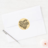 Gelukkige Moederdag Ronde Sticker (Envelop)