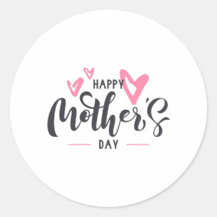 Gelukkige Moederdag Ronde Sticker