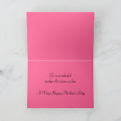 Gelukkige Moederdag schoonzus Kaart (Binnen)