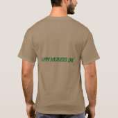 GELUKKIGE MOEDERDAG  T-SHIRT (Achterkant)