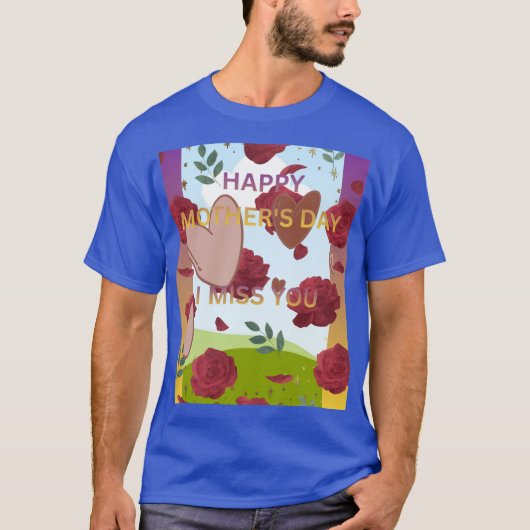 GELUKKIGE MOEDERDAG T-SHIRT (Voorkant)
