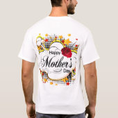 Gelukkige Moederdag T-shirt (Achterkant)