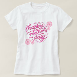 GELUKKIGE MOEDERDAG TRENDY ONTWERP T-SHIRT