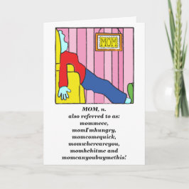 Gelukkige Moederdag/Valentijnsdag/ofVerjaardag Kaa Feestdagen Kaart