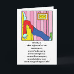 Gelukkige Moederdag/Valentijnsdag/ofVerjaardag Kaa Feestdagen Kaart<br><div class="desc">Gelukkige Moederdag, Valentijnsdag, Happy Birthday wenskaart of gewoon omdat ik van je hou, dag. Hand getekend, cartoon stijl, wenskaart. Om de tekst te personaliseren, te verwijderen en te vervangen door uw eigen tekst. Kies een lettergrootte, stijl en kleur om uw bericht naar uw speciale persoon te schrijven voor uw speciale...</div>