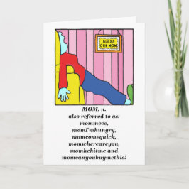 Gelukkige Moederdag/Valentijnsdag/ofVerjaardag Kaa Feestdagen Kaart