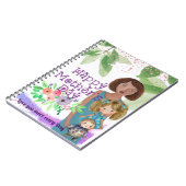 GELUKKIGE MOEDERDAG van kinderen Notitieboek (Linkerzijde)