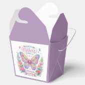 Gelukkige Moederdag Vlinder Bloemendesign Bedankdoosjes (Geopend)