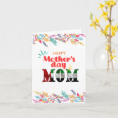 Gelukkige Moederdag Wenskaart "Arab Emirates" Kaart (Gele Bloem)