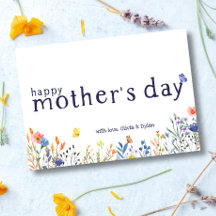 Gelukkige Moederdag Wildflower Bloemen