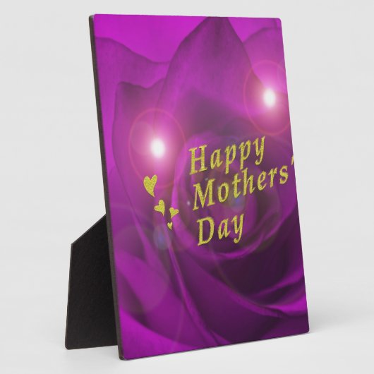 gelukkige moeders dag fotoplaat (Zijkant)