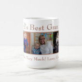 gelukkige moeders dag oma koffiemok (Center)