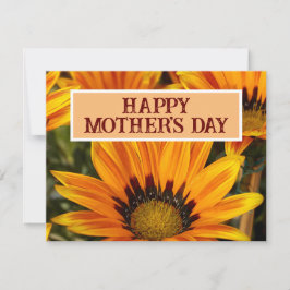 GELUKKIGE MOEDERS DAG ZONNEBLOEM MOEDER BLOEM KAART
