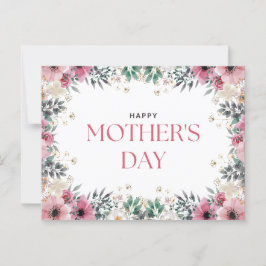 Gelukkige moedersdag briefkaart