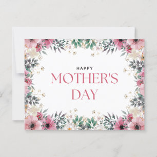 Gelukkige moedersdag briefkaart