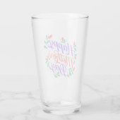 Gelukkige moedersdag  glas (Achterkant)