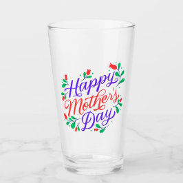 Gelukkige moedersdag  glas