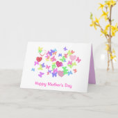 gelukkige moedersdag kaart (Gele Bloem)